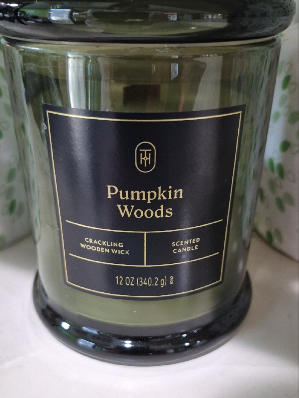 Pumpskin💚 Woods -Crackling Wooden Wick-NEW - Picture 3 of 3